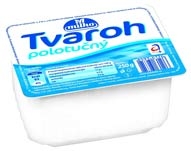 Polotučný tvaroh 250g 